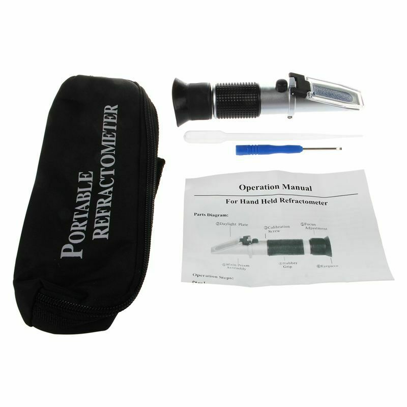 Refractometer for automotive antifreeze tester antifreeze water battery wip R1G9