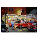 5D DIY Full Drill Diamond Painting Parking Lot Cross Stitch Embroidery (2)