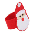 8Pcs Christmas Santa Napkin Rings Serviette Holder Dinner Table Party Decor