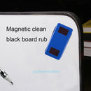 Flannel Magnetic Whiteboard Eraser School Office Plastic Dry Wipe Marker Cleaner