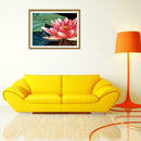 5D DIY Full Drill Diamond Painting Lotus Cross Stitch Embroidery Mosaic Kit