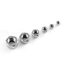 150 x self-locking hexagon nut 6 sizes M4 M5 M6 M8 M10 M12 assortment