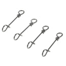 50 Pieces Fast Connecting Clips Fishing  Clips Swivels Connector 26mm