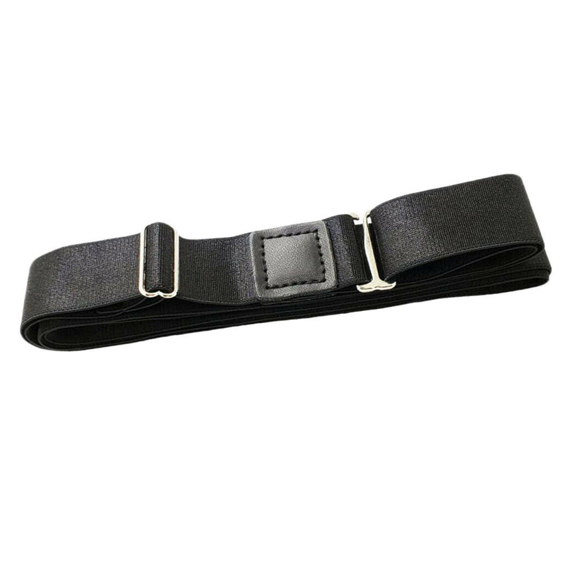 Adjustable Shirt Stays Military Shirts Holder Straps with Non-slip Clamps
