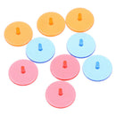 50pcs transparent plastic golf ball mark position markers 0.94" golf ball.Jâ„–[