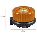Outdoor Gas Stove Camping Stove Propane Refill Adapter Burner LPG Flat Cyli
