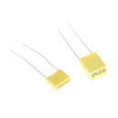 50Pcs 10 Value 1nF-0.47uF Set Polypropylene Safety Plastic Film Capacitor Kit3C