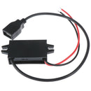 1Pc USB 12V to 5V DC/DC voltage step-down power adapter converter inverter 3C