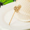 Hollow Hair Clip Hairpin Women Accessory Rhinestone Hairgrip (Pumpkin Car) A