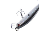10cm/8.5g artificial hard lures fishing baits with two wobble floating hooks 3C