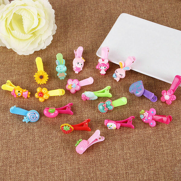 Colorful Kids Hair Clips Hairpins Hairccessories For Baby Girls SELL S6F6