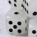 6Pcs 16Mm Luminous Dice Rounded Corner Drinking Glowing DiceEntertainmentDice OZ