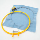 Adjustable Plastic Embroidery Hoop Round 22cm Sewing Cross-Stitch Frame Ring DIY