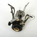 1x Portable Camping Stove Mini BBQ Furnace Outdoor Pocket Gas Burner