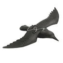 2 x Realistic Flying Hunting Crow Decoy Pest Control Garden Scarer Scarecrow