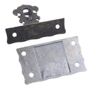 5X(Wood Case Chest Box Rectangle Clasp Closure Hasp Latches Bronze Tone I4Z2)