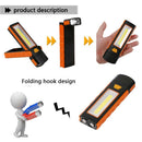 Super-Bright Cob Led Work Light Magnetic Stand Hanging Hook Light Flashligh S1L8