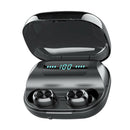 Bluetooth V5.0 Earphones Touch Control Wireless Headphones With LED Display