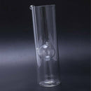Glass Oil Lamp Candlelight Dinner Candle Holders Transparent Cylinder Hook  S1K5