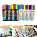 Double Line Outline Pens, 24 Colors Double Line Pen for Art Drawing Greeting