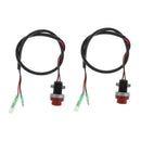 2 Pcs Round Push Button Switch