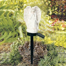 LED Garden Angel Statue Light Waterproof Solar Lamp Yard Decor Lawn Outdoor Q1U3