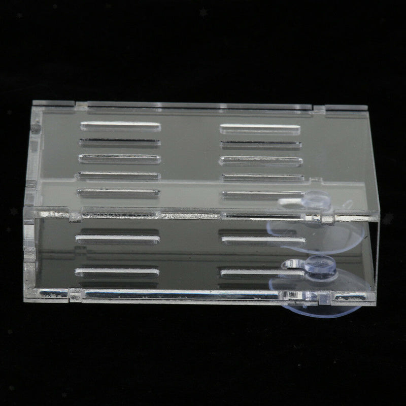 Thin Durable Acrylic Aquarium Fish Tank Plants Planter Pot