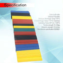 328Pcs Mixed Color Heat Shrink Tubing 8 Sizes Wire Cable Insulation Sleeve Kit