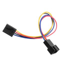 5Pin to 4Pin Cooling Fan Connector Adapter Converter Extension Cable Wire Cord