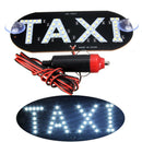 Auto White 45 LED Cab Taxi Roof Sign Light 12V Vehical Inside Windscreen Lamp ^