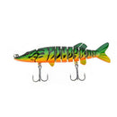 5 "/ 12.5 cm 20 g Realistic multi-Articule hard Fishing Lure 9 segement Pik Y6Z8