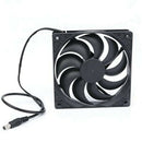 10W Solar Panel Powered Fan Mini Ventilator for Dog Chicken House Greenhous