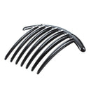 2pcs Hair Comb Pin Accessories Plastic Women Lady Fashion Black U8W1