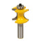 1/2" Shank 3/4" Cutting Dia Metal Round Over Beading Router Bit Hand Tool