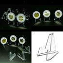 5 Pieces Clear Coins Display Holder for Badges Lighters Challenge Coins