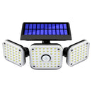 Solar Sensor Wall Light Waterproof 3Modes Garden Porch Street Lamp (112LED)