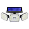 Solar Sensor Wall Light Waterproof 3Modes Garden Porch Street Lamp (112LED)