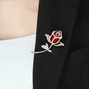 Women 's Elegant and fashionable bow brooch Brooch Pin Crystal Rhinestone R F4E6