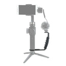 Microphone Led Video Light Stand Rig  Extension Bracket for DJI OSMO Mobile 2