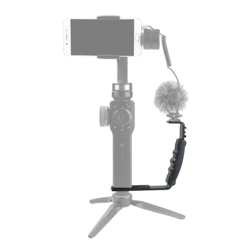 Microphone Led Video Light Stand Rig  Extension Bracket for DJI OSMO Mobile 2