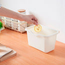 Kitchen Hanging Trash Can Door Bathroom Without Cover Household Plastic Sto
