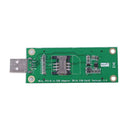 Mini PCI-E Wireless to USB Adapter Card With SIM Card Slot Test WWAN Module