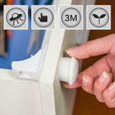 1Set Invisible Child Safety Magnetic Lock Baby Pet Door Cupboard Drawer Pro H9U9