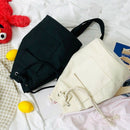 Fashion Backpack Women's Bag Large Capacity Canvas Rope Travel Bag Multi-Pu