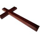 Wall Cross Home Decor Hanging Ornament Christian Solid Wood 32cm Craft Blessing