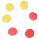 Lady Soft Yellow Pink Sponge Hair Styling Curler 6 Pcs R3M7