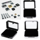 3pcs Metal Jewelry Gift Box Loose Diamond Box Jewelry Organizer Case