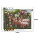 5D DIY Full Drill Diamond Painting Animal Cross Stitch Embroidery (A406)