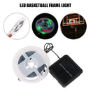 LED Basketball Hoop Rim Light for Kids Solar Night Shooting Accessories