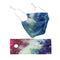 3PCS Women Fabric Yoga Headbands Facemask Outdoor Workout Turban Headwear
